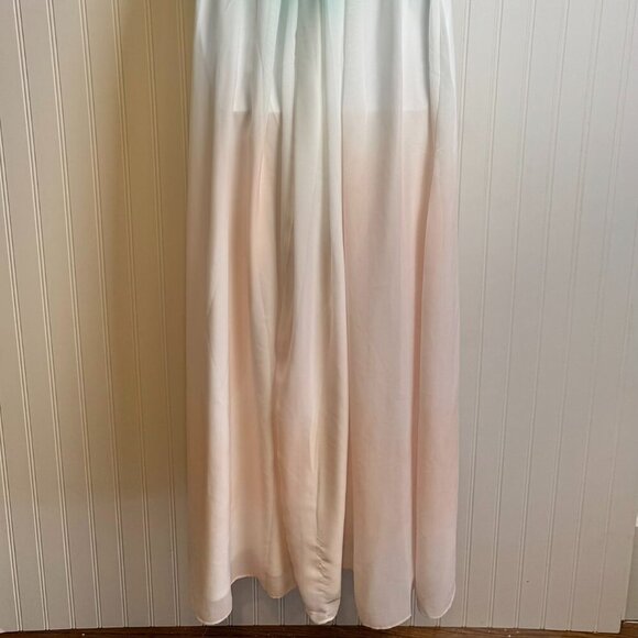 Venus Pastel Ombre Maxi Sundress Lightly Padded E47 - Picture 6 of 6